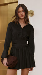 Janessa Mini Dress - Black