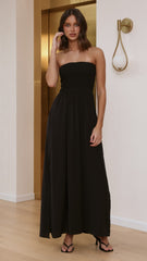 Marcy Maxi Dress - Black