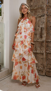 Loana Maxi Dress - Spring Floral