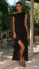 Sareiah Maxi Dress - Black