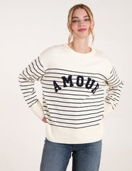 Amour Towelling Jumper