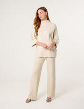 Square Rhinestone Trousers