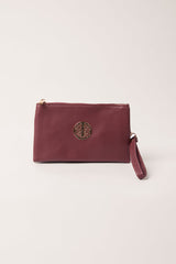 Detailed Zip Up Purse With Detachable Strap