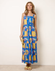 Vibrant Strappy Dress