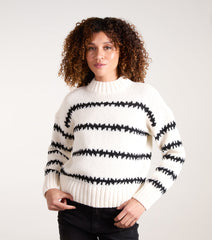 Abstract Stripe Jumper