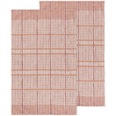 Bisque Finley Check Dishtowels Set of 2