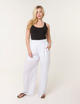 Shirred Trousers