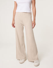 Knitted Wide Leg Trousers