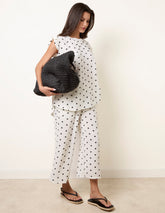 Polka Dot Two Piece Set