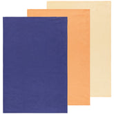 Dusk Apricot Sunray Floursack Dishtowels Set of 3