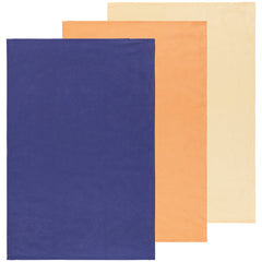 Dusk Apricot Sunray Floursack Dishtowels Set of 3