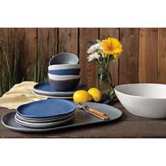 Fresco Melamine Cereal Bowl - Riverstone