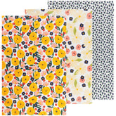 Full Bloom Baker's Floursack Dishtowels Set of 3