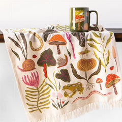 Gardenland Embroidered Dishtowel