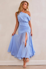Love Gianni Chiffon Maxi Dress - Blue