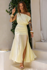 Love Gianni Chiffon Maxi Dress - Lemon