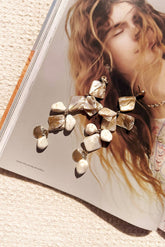 Ocean To Ocean Earrings - Beige