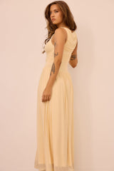 Painters Garden Maxi Dress - Ivory