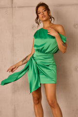 Still Lovers Mini Dress - Emerald