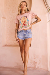Talk To Nature Tee - Mocha