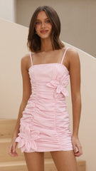Georgie Mini Dress - Pink
