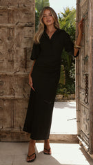 Sydney Maxi Dress - Black