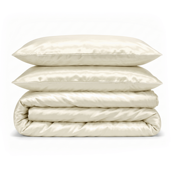 100% Bamboo Viscose Duvet Cover Set - Delara
