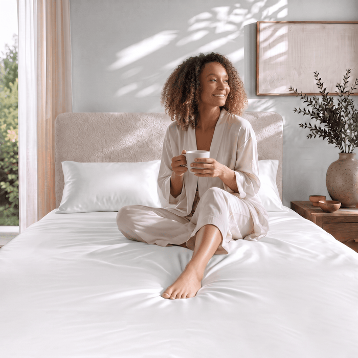 100% Bamboo Viscose Fitted Sheet - Delara