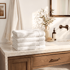 100% Organic Cotton Bath Towels - Delara