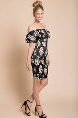 Ava Bodycon Dress Navy