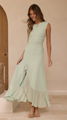 Sareiah Maxi Dress - Sage