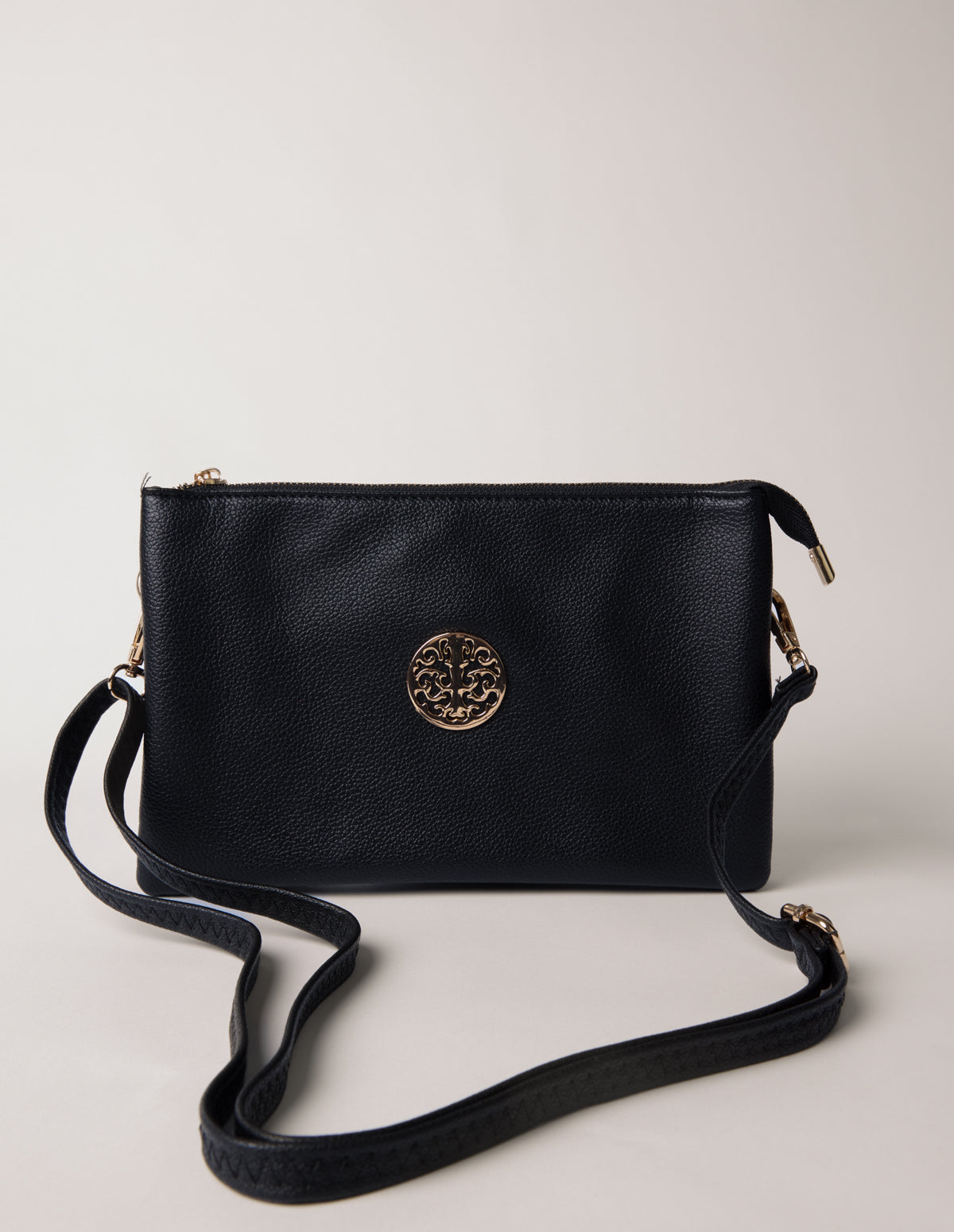 Clutch With Detachable Strap