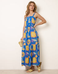 Vibrant Strappy Dress