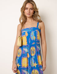 Vibrant Strappy Dress