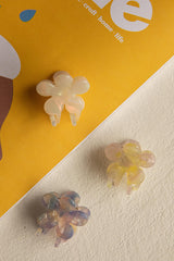 Blossom Flower Hair Clip White