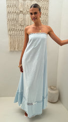 Sandra Maxi Dress - Sky Blue