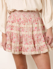 Mini Floral Skirt