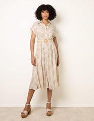 Paisley Print Dress