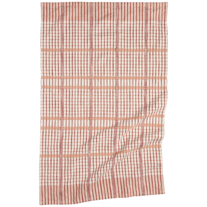 Bisque Finley Check Dishtowels Set of 2