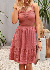CATRINE SINGLET MINI DRESS - BLUSH