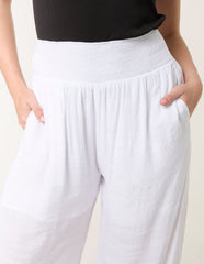 Shirred Trousers