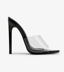 Gia Pointy Toe Heels - Black