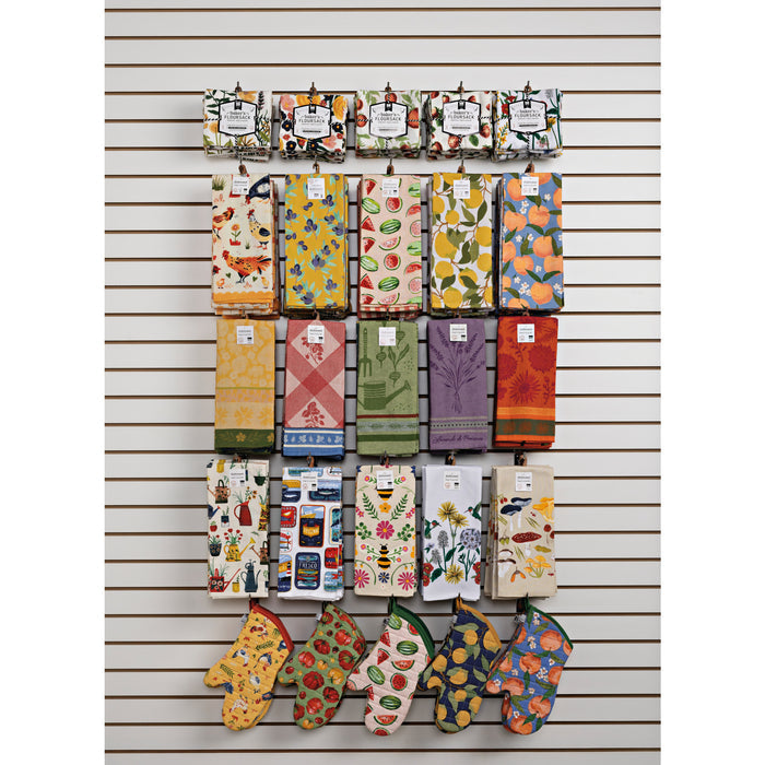 Full Bloom Baker's Floursack Dishtowels Set of 3