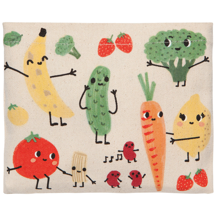 Funny Food Pocket Tote