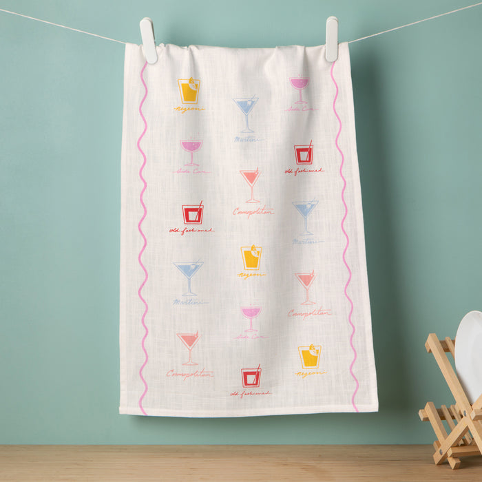 Happy Hour Dishtowel