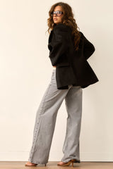 Investment Piece Coat Blazer - Black