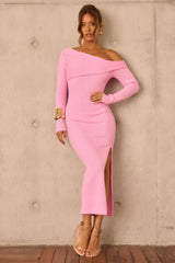 Moondive Midi Dress - Pink