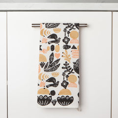 Myth Block Print Dishtowel
