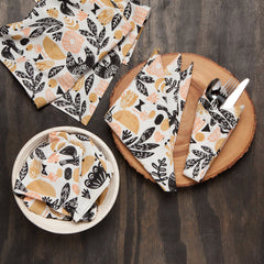 Myth Block Print Napkins Set of 4