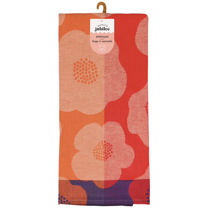 Poppy Jacquard Dishtowel